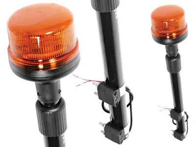 AXIXTECH LED Švyturėlis Teleskopinis su ECE R65 Sertifikatu - Ledbarzibintai.lt