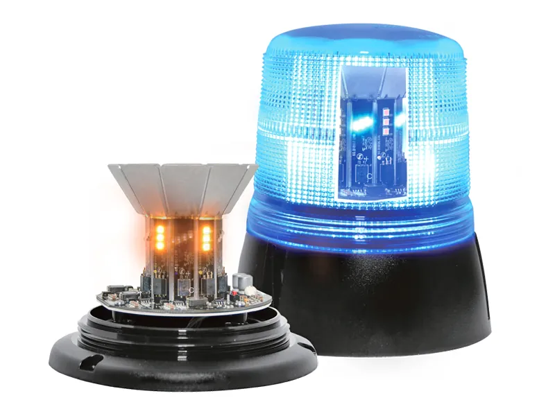 AXIXTECH LED Švyturėlis su Dviejų Spalvų Sistema ECE R65 - Ledbarzibintai.lt