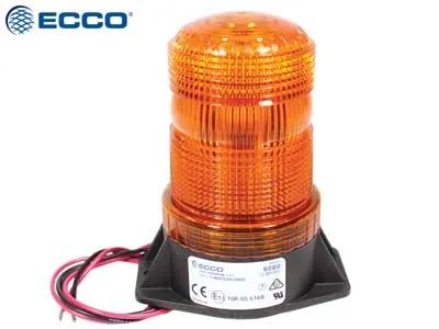 ECCO LED Švyturėlis Mini Geltono Signalo 10-80V