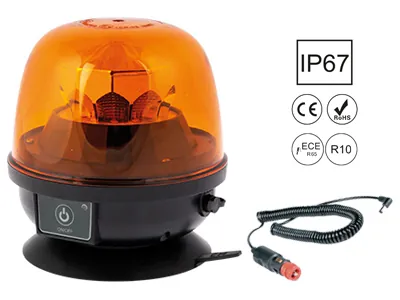 AUTOLINE LED Švyturėlis su 7 Blyksnių Režimais ir Įkraunama Baterija IP67 - Ledbarzibintai.lt