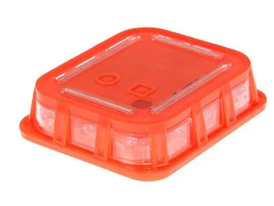 Geltoni LED Įspėjamieji Žibintai Rinkinys - 6vnt. Įkraunami, Sinchronizuojami, Atsparūs Smūgiams ir Vandeniui - Attēls 2