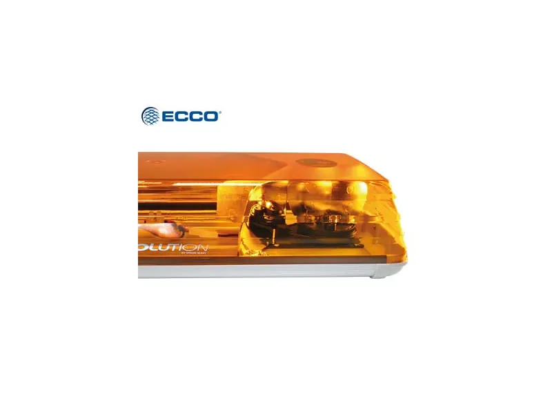 ECCO halogeninė švyturėlių panelė 570mm, 12V, 2 moduliai, oranžinė - Attēls 2