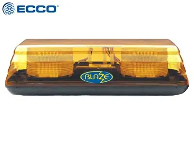 ECCO LED Švyturėlio Panelė - Geltonas 24 LED Įspėjamasis Žibintas, 12-24V, ECE R10