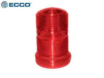 Raudonas stiklo gaubtas ksenono švyturėliams | Apsauginis dangtis švyturėlių modeliams 1603-562208, -566208, -566288