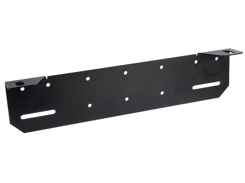 Papildomų žibintų laikiklis už valstybinio numerio, juodas, 389mm - Attēls 2