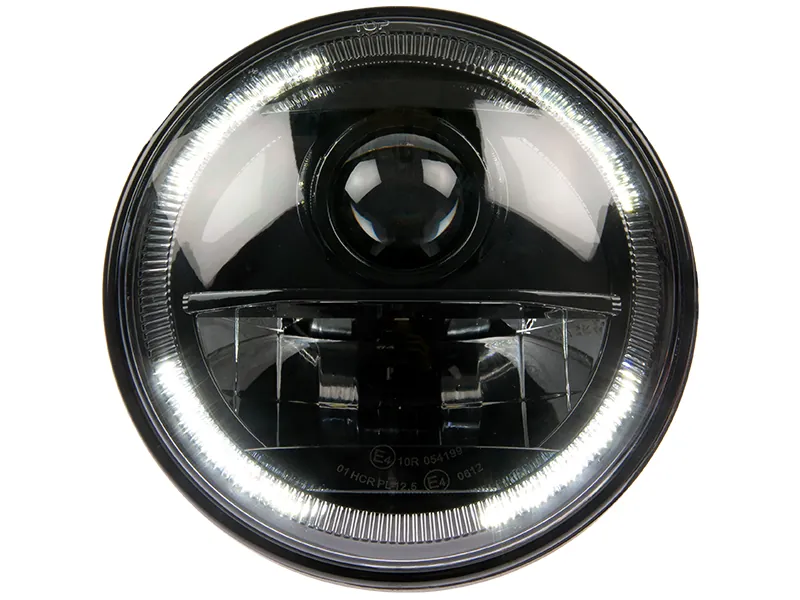 5 ¾ LED Priekinis Žibintas su Parkavimo Šviesa, 10-30V, Aliuminio Korpusas, E-Approved - Attēls 2