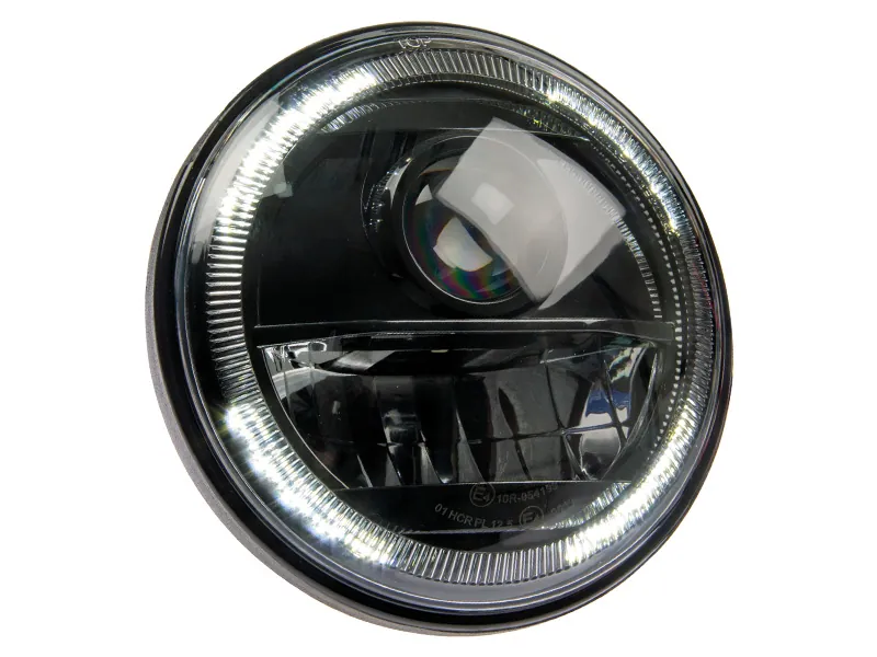 5 ¾ LED Priekinis Žibintas su Parkavimo Šviesa, 10-30V, Aliuminio Korpusas, E-Approved - Attēls 3