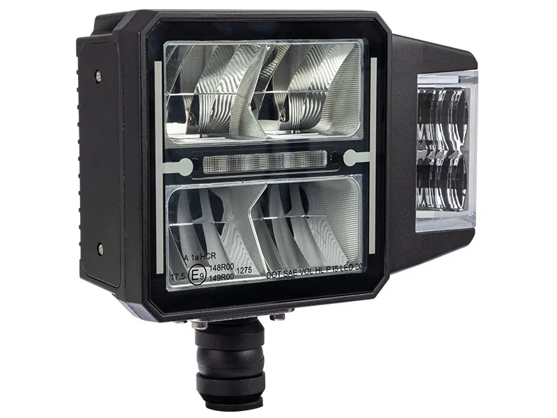 BULLBOY AGRILINE Snowplow šviesos žibintas 12/24V, 1800/3600lm, automatiškai šildomas lęšis