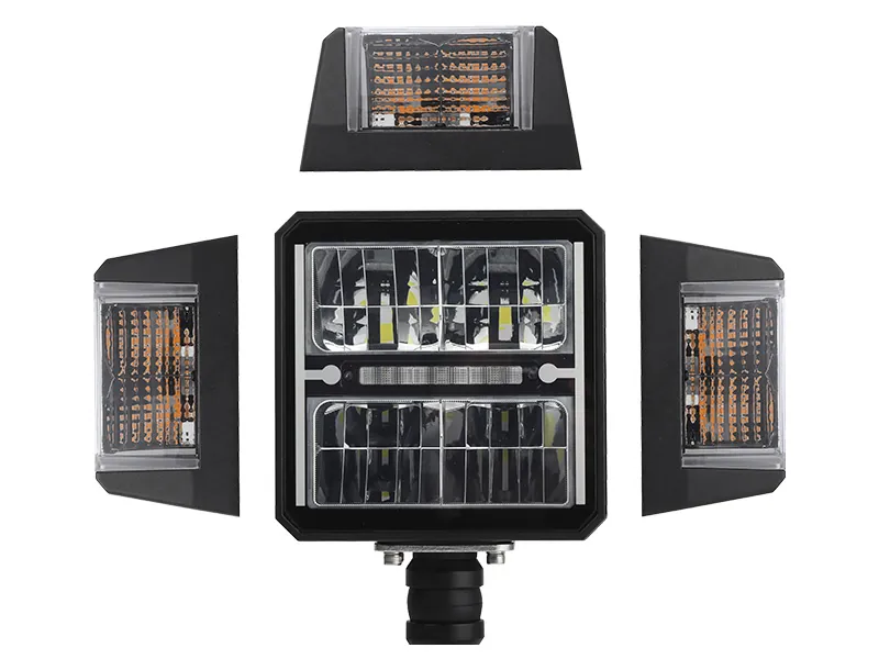 BULLBOY AGRILINE Snowplow šviesos žibintas 12/24V, 1800/3600lm, automatiškai šildomas lęšis - Attēls 4