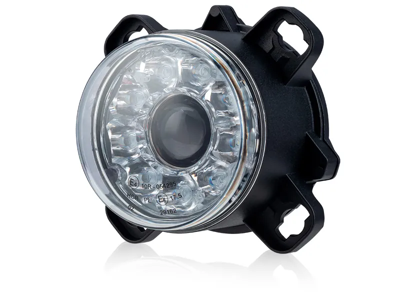 BULLBOY AGRILINE 90mm LED Priekinis Žibintas su Hi/Lo funkcija, 10-30V, 2000/5600lm, 5000K, R149 - Ledbarzibintai.lt