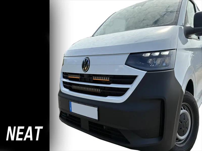 NEAT laikikliai VW Transporter T7 2025+ dviem STRANDS D-Line 10" žibintams - Ledbarzibintai.lt