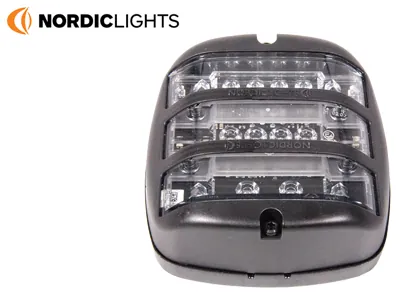 Nordic Lights LED Galinis Žibintas - 24V, Aliuminio Korpusas, IP21, Atsparus Vibracijoms ir Smūgiams - Attēls 3