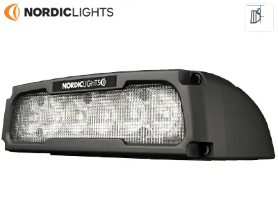 NORDIC LIGHTS LED Darbinis Žibintas PowerLED 2600lm IP68 - Ledbarzibintai.lt