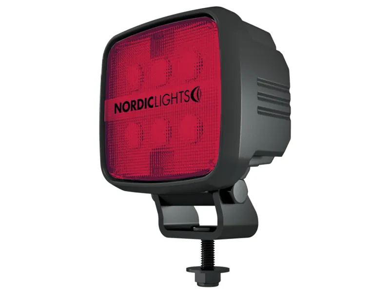 NORDIC LIGHTS Scorpius Go 420 LED Darbo Žibintas 3000lm IP68 Raudonas - Ledbarzibintai.lt