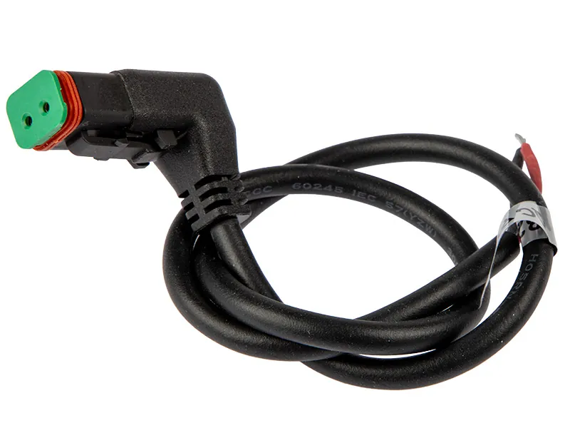 NAN Deutsch Laidų Komplektas DT 2-pin 50cm Kampiniu Jungtimi - Ledbarzibintai.lt