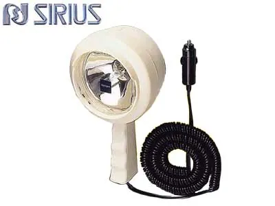 KANDELAMP SIRIUS 12V H3 Profesionalus Nuotolinio Valdymo Žibintas 130mm