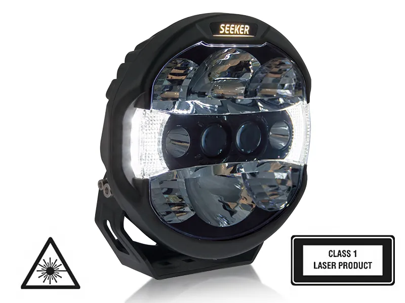 SEEKER LEDZER Quantum LED-Lazerinis Žibintas su LED Bar Technologija 12000lm - Attēls 2