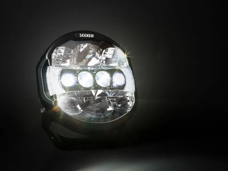 SEEKER LEDZER Quantum LED-Lazerinis Žibintas su LED Bar Technologija 12000lm - Attēls 11