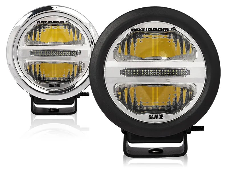 OPTIBEAM LED Bar Žibintas Savage 5 su 2000lm Tolimųjų Šviesų Sistema - Attēls 4