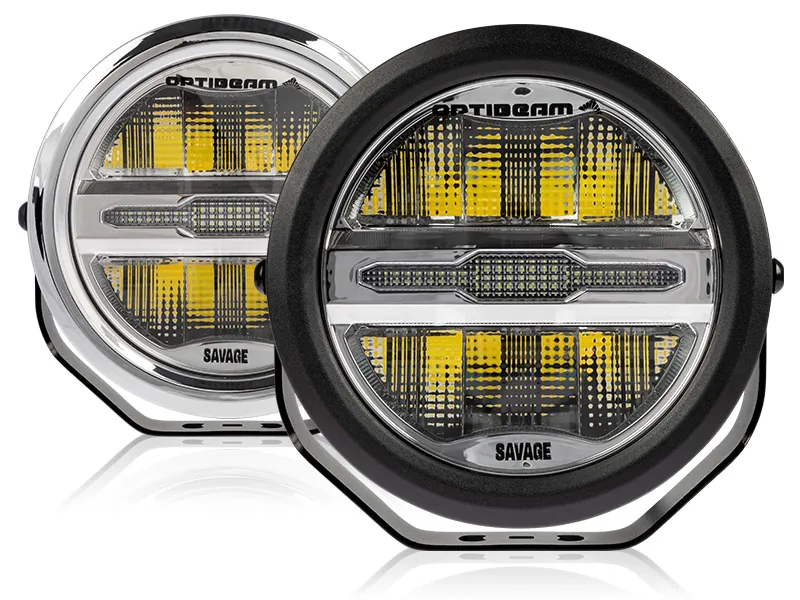 OPTIBEAM Savage 7 LED Bar Žibintas su Tolimųjų Šviesų Funkcija 6200lm - Attēls 6