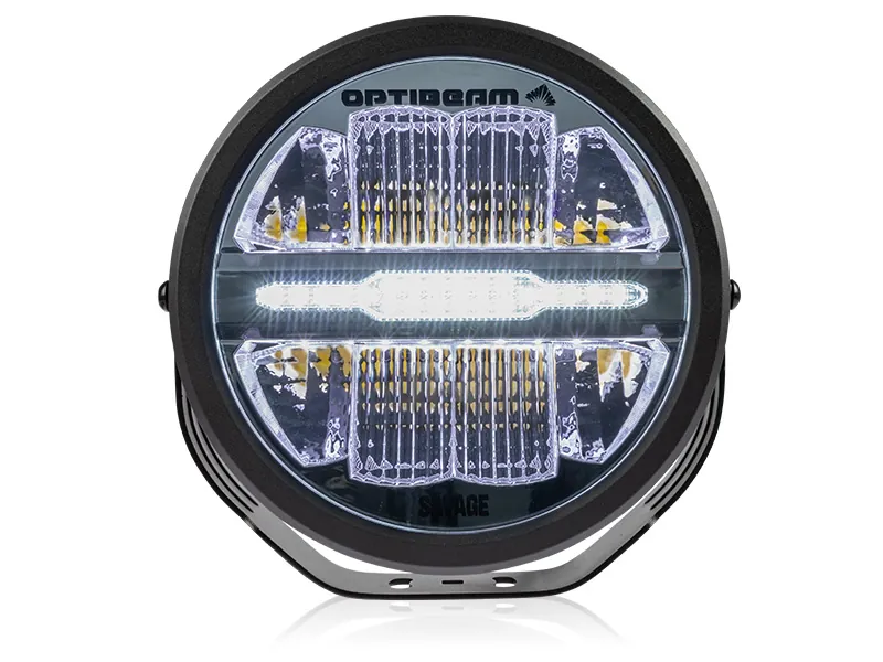 OPTIBEAM LED Bar Žibintas Savage 9 su 7200lm Tolimųjų Šviesų Sistema - Attēls 5
