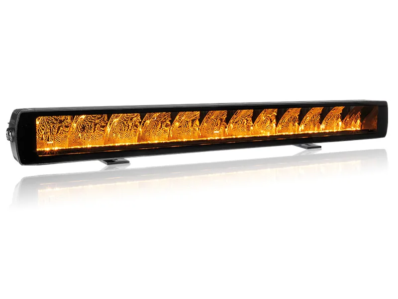 Optibeam Savage 30 LED Bar Žibintas - Baltas ir Gintaro Pozicinis Apšvietimas, 9-36V, 12000lm, R112