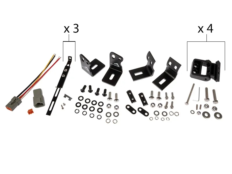 Optibeam Savage 30 LED Bar Žibintas - Baltas ir Gintaro Pozicinis Apšvietimas, 9-36V, 12000lm, R112 - Attēls 10