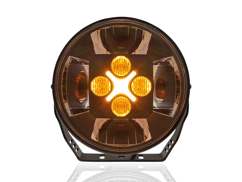 OPTIBEAM NIN9 LED High Beam Žibintas - 8 LED, 11400lm, 9-36V, 5500K, R148/149 Sertifikuotas - Attēls 4