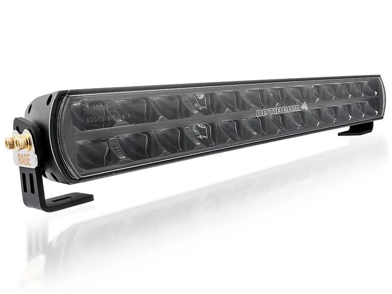 OPTIBEAM Super Captain Dual Rage 600 LED žibintas | 27000lm | 9-36V | 525mm | Oranžinė/balta dienos šviesa - Attēls 3