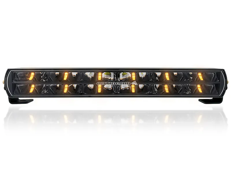 OPTIBEAM Super Captain Dual Rage 600 LED žibintas | 27000lm | 9-36V | 525mm | Oranžinė/balta dienos šviesa - Attēls 4
