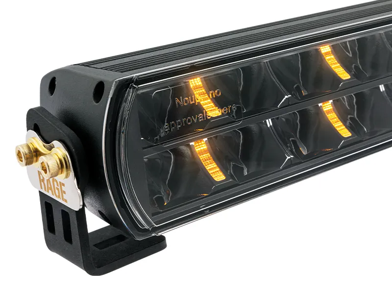 OPTIBEAM Super Captain Dual Rage 600 LED žibintas | 27000lm | 9-36V | 525mm | Oranžinė/balta dienos šviesa - Attēls 7