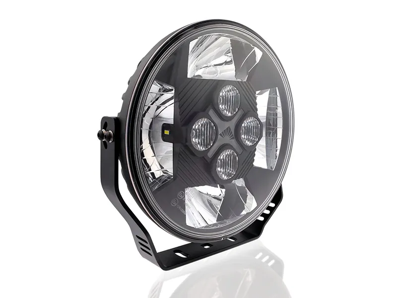 OPTIBEAM NIN9 Special LED high beam žibintas | 14000lm | 12V | Galingas ø220 apvalus LED žibintas su dviguba apšvietimo sistema - Attēls 4