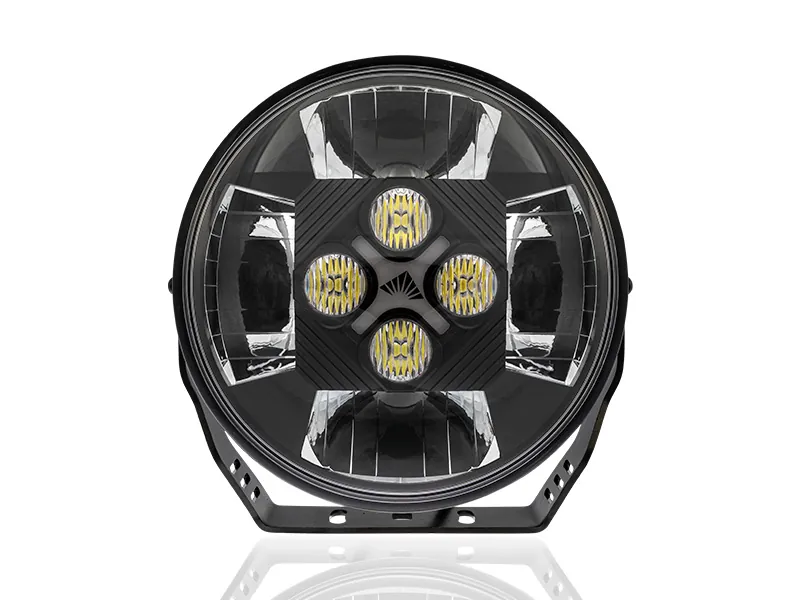 OPTIBEAM NIN9 Special LED high beam žibintas | 14000lm | 12V | Galingas ø220 apvalus LED žibintas su dviguba apšvietimo sistema - Attēls 7