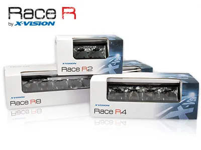 X-VISION LED Bar Žibintas Race R8 Tolimųjų Šviesų 37.5 - Attēls 3