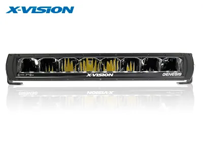 X-VISION LED Bar Žibintas Genesis 600 Curved 8000lm IP68 - Attēls 2