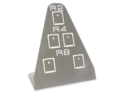 X-VISION Profesionalus Demonstracinis Stovas LED Žibintams R2/R4/R8 - Ledbarzibintai.lt