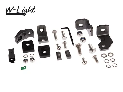 W-LIGHT Hurricane 400 LED Bar Žibintas | 24 x 3W Osram | 6480lm | 10-30V | 6000K | R112, R10 - Attēls 5