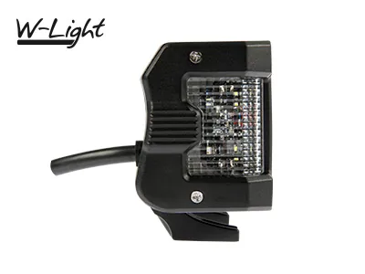 W-LIGHT LED Darbinis Žibintas ATV Sideshooter 7200lm su Šildymu - Attēls 3