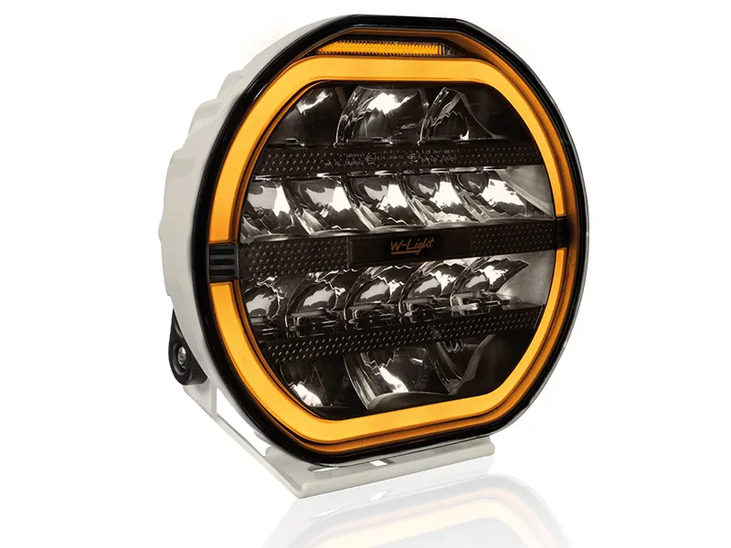 W-LIGHT FURY LED Bar Žibintas su Įspėjamąja Šviesa 9" 9000lm - Attēls 2