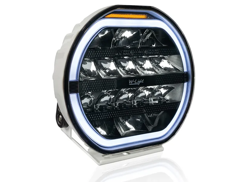 W-LIGHT FURY LED Bar Žibintas su Įspėjamąja Šviesa 9" 9000lm - Attēls 3