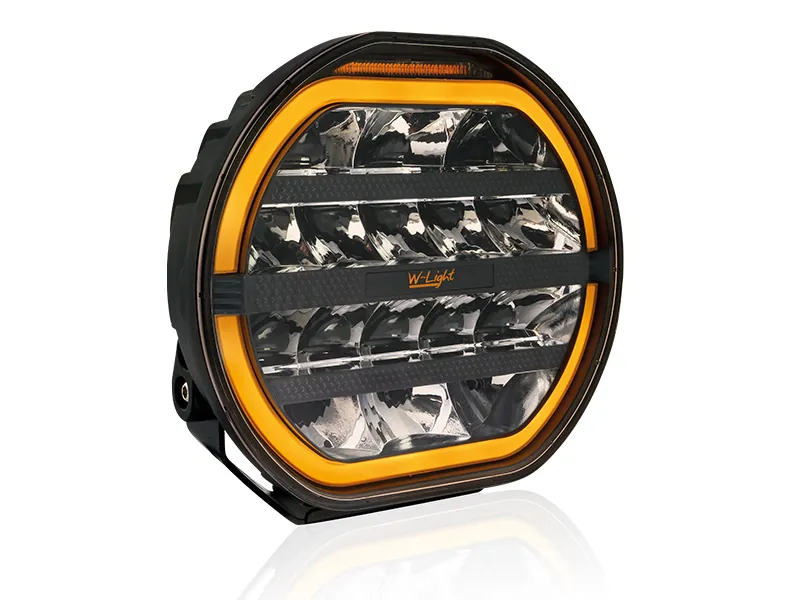 W-LIGHT FURY LED Bar Žibintas su Įspėjamąja Šviesa 9" 9000lm - Attēls 2