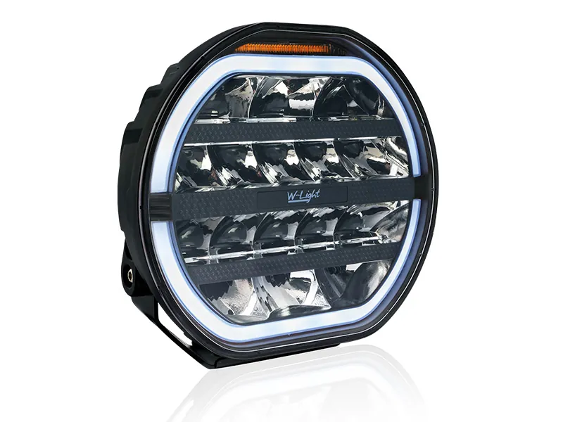 W-LIGHT FURY LED Bar Žibintas su Įspėjamąja Šviesa 9" 9000lm - Attēls 3