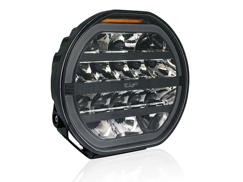 W-LIGHT FURY LED Bar Žibintas su Įspėjamąja Šviesa 9" 9000lm - Attēls 5