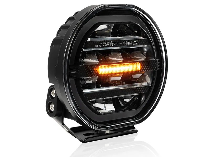 W-LIGHT FURY LED Bar Žibintas 7" 6700lm su Įspėjamuoju Signalu - Attēls 3