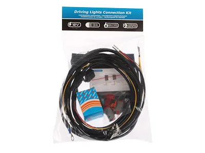 Laidų komplektas dviem žibintams - Deutch DT jungtys, 12V 40A relė, 15A saugiklis - Attēls 2