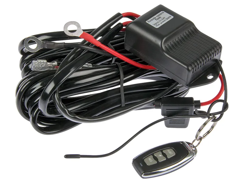 AUTOLINE Nuotolinio Valdymo Laidų Komplektas LED Žibintams 300W - Attēls 2