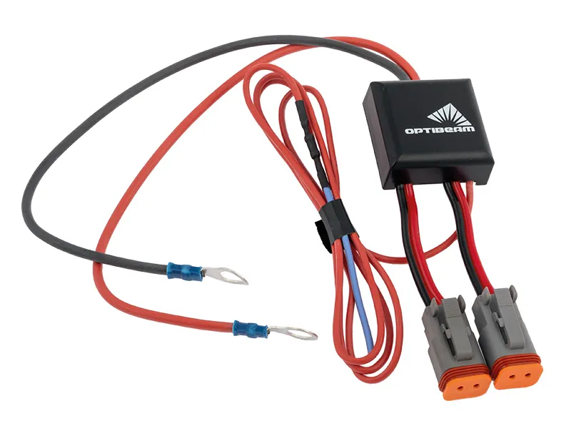 OPTIBEAM Laidų komplektas dviem žibintams su Deutsch DT jungtimis 12/24V, 2x135W/2x270W - Attēls 3