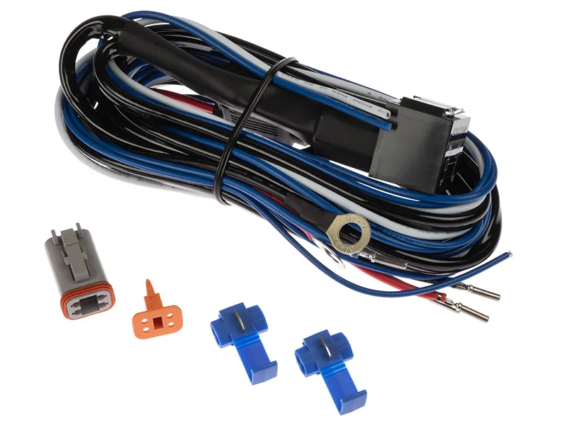 AUTOLINE 4-pin DT Deutsch Laidų Komplektas, 2.5mm² Kabeliai su 12V 40A Rele ir 25A Saugikliu - Attēls 2