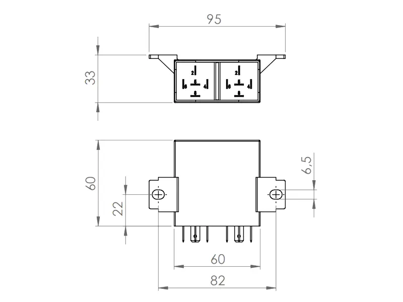 XBB PowerUnit 6 galios modulis papildomai įrangai - Attēls 2