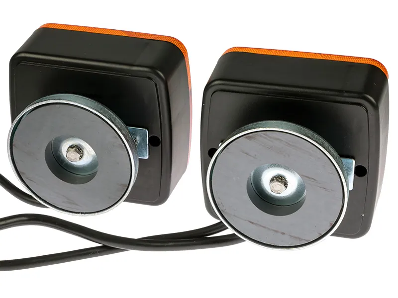 AUTOLINE Magnetinis priekabų žibintų komplektas su 7.5m kabeliu, 7-polių kištuku, 12V įtampa - Attēls 3